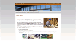 Desktop Screenshot of alabamadecks.com